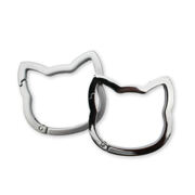 Katzen Karabiner
silber 
