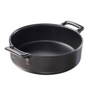 Plat à rôtir rond noir
16 cm 