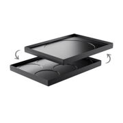 Reversible crêpe plate raclette 6 places Reversible crêpe plate raclette 6 places
