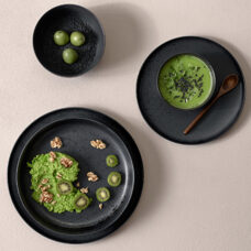 Espressotasse mit Unterteller 
anthrazit 