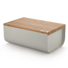 Brotdose Mattina
Hellgrau 