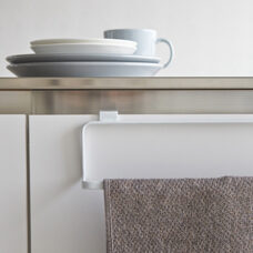 Porte-serviettes large blanc 