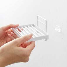 Porte-savon à coller
blanc 