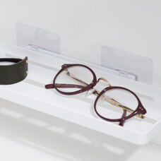 Tablette salle de bain à coller
blanc 