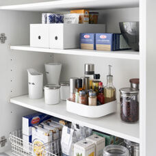 Bac de rangement rotatif 