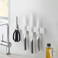 Porte-couteau magnétique blanc 