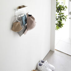 Compartiment de rangement / porte-parapluie blanc 