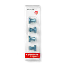 Borne magnétique bleu
lot de 4, 1.5 cm 
