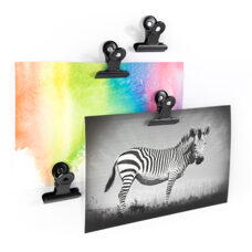 Aimant Clip Clip Set de 4
noir 
