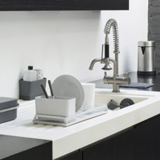 Egouttoir petit modèle argent 