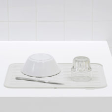 tapis de drainage en silicone blanc 