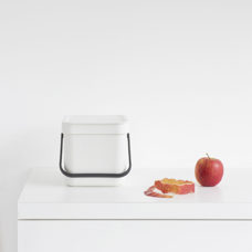 Abfalleimer Sort & Go hellgrau 6lt 