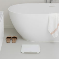 Pèse-personne
blanc numérique 