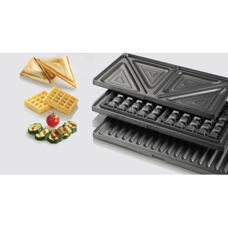 Waffle sandwich maker
3 inserts 