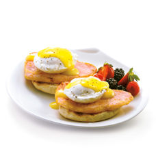 Eierpochierer 2er Set weiss/gelb 