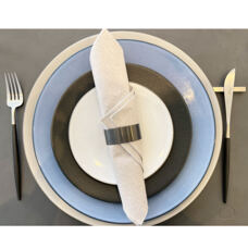 Napkin ring black 