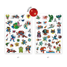 Tattoos heroes against villains 