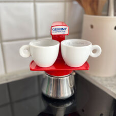 Cafetière expresso Gemini rouge 
