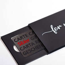 Slider für Gutscheinkarte 