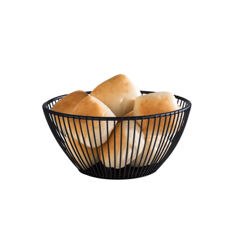 Corbeille ronde noire
17.5 cm 