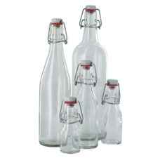 Bouteille à bouchon pivotant 