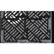 Spülbeckenmatte Puzzle schwarz
4er Set 