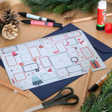 Adventskalender zum
Ausfüllen / Bilderrahmen