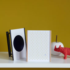 Card holder "Durable" aluminum silver 