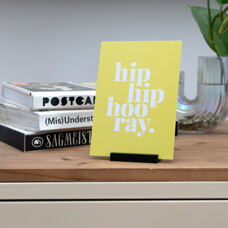 Card holder "Durable" aluminum black 