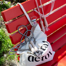 Corde à sauter rouge 