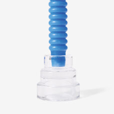 Bougeoir 2en1 verre clair 