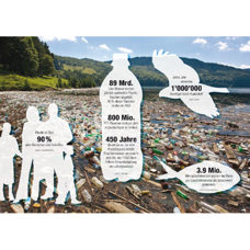 Drinking bottle Fill-Me clear 6 dl 