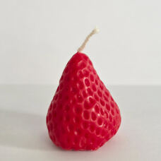 Strawberry candle large