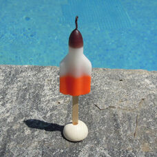 Candle rocket ice cream 
