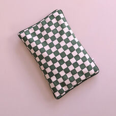 Kirschkernkissen Check
grün 