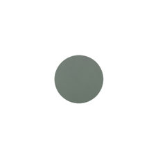 Dessous de verre
 anthracite/vert rond 10cm 
