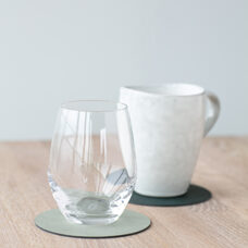 Glass coaster
dark green/light green round 10cm 