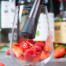 Poussoir de bar
gris foncé 