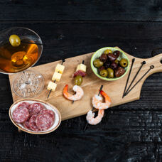 Cocktail Stick 9er Set
dunkelgrau 