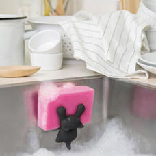 Sponge holder cat
black 