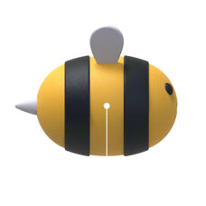 Bienen Fahrrad Speichenclips 