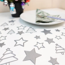 Streudeko Xmas Silber 