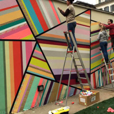 MT Streifen längs blau 