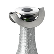 Fermoir à champagne en acier inoxydable 