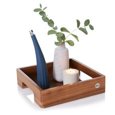 Serviertablett Akazie
25x25 cm 