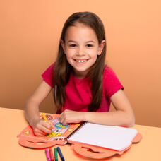 Livre à colorier Bus
avec des crayons 