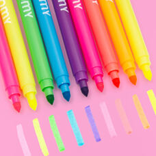Feutres néon
9 couleurs 