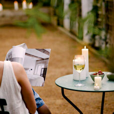 LED candle white
15 cm 