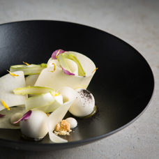 Teller flach schwarz 28 cm 