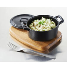 Plat à rôtir rond noir
12 cm 